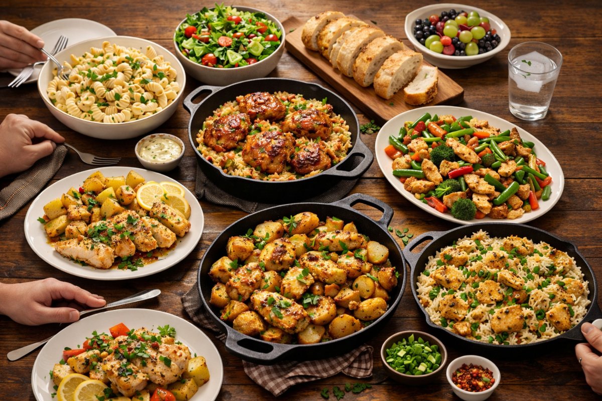 5 Easy Dinner Recipes for Busy Weeknights