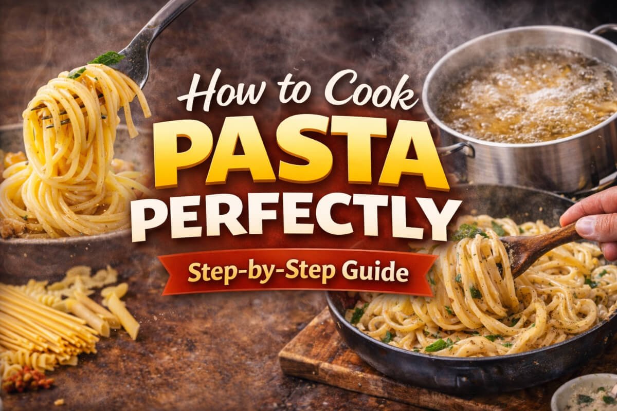 How to Cook Pasta Perfectly (Every Time Guide)