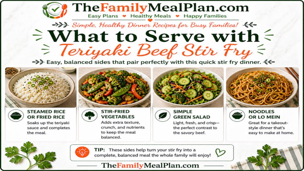 what to serve with teriyaki beef stir fry side dish ideas rice vegetables salad noodles